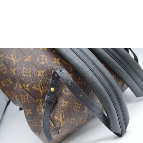 10708 6 Louis Vuitton Palm Springs Mm Monogram Backpack Brown