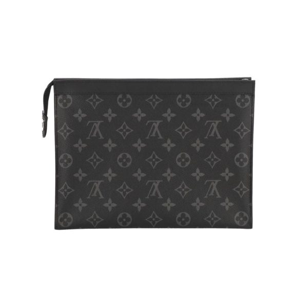 10752 2 Louis Vuitton Pochette Voyage Black