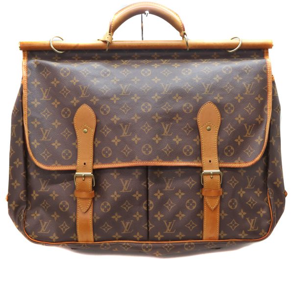 10885 1 Louis Vuitton Saccious Boston bag Brown