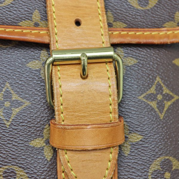 10885 13 Louis Vuitton Saccious Boston bag Brown