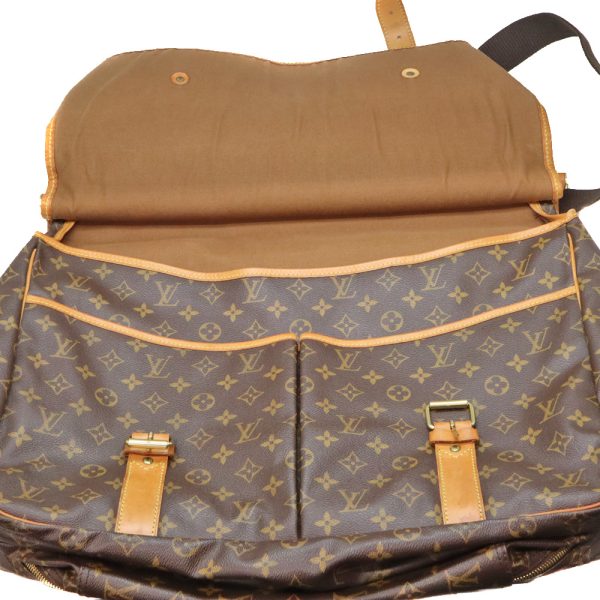 10885 18 Louis Vuitton Saccious Boston bag Brown