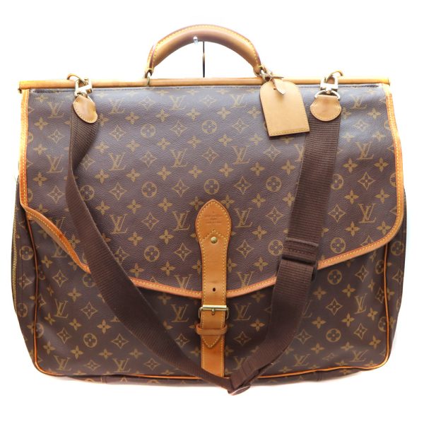 10885 2 Louis Vuitton Saccious Boston bag Brown