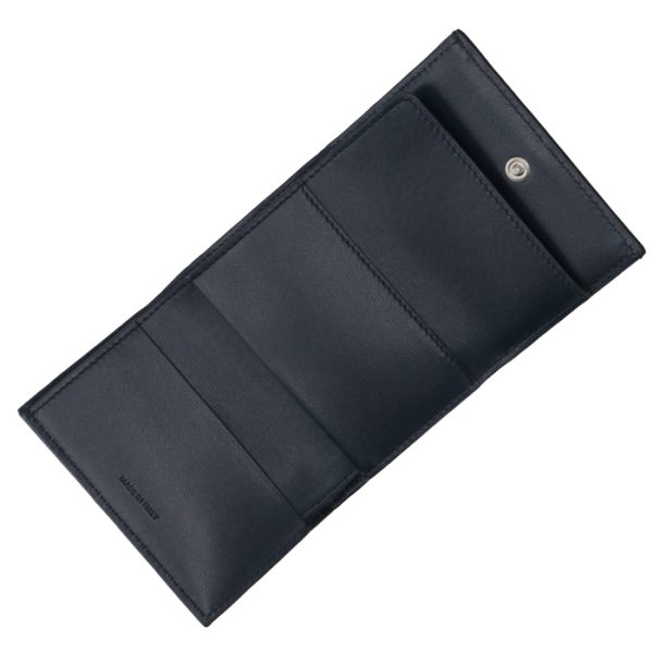 10e603bel07oc 4 Celine Trifold Mini Folded Wallet Navy