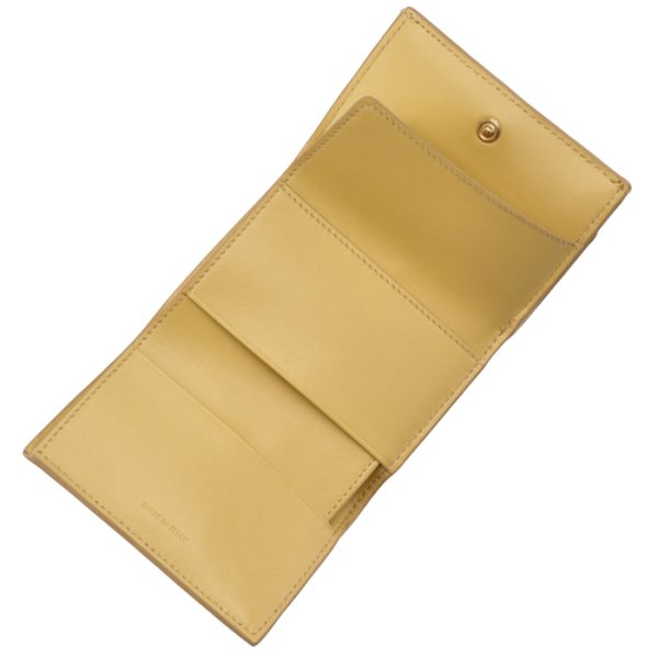 10e603bel11po 4 Celine Trifold Mini Folded Wallet Yellow