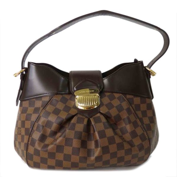 11174 1 Louis Vuitton Damier Sistine MM Brown