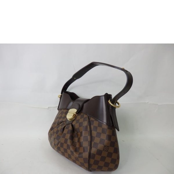 11174 3 Louis Vuitton Damier Sistine MM Brown