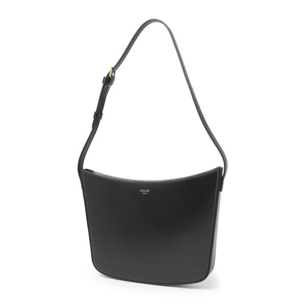 11227 3ewt 38no01 Celine Medium Calfskin Handbag Black