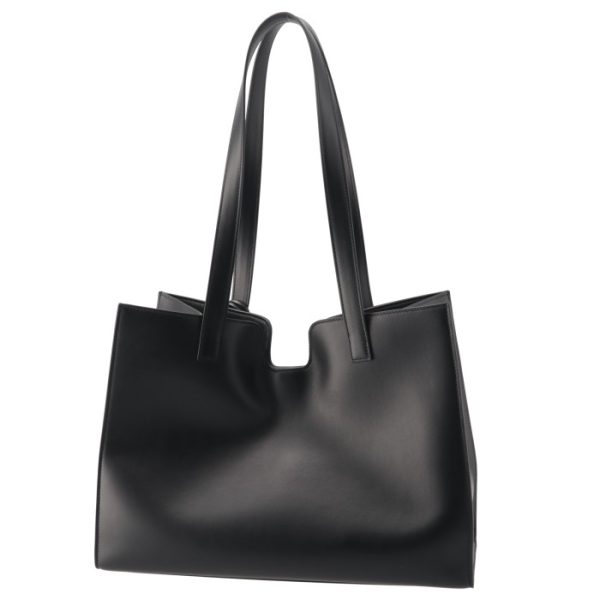 112583ezu 2 Celine Tote Hippo 16 Saise Padlock Bag Black