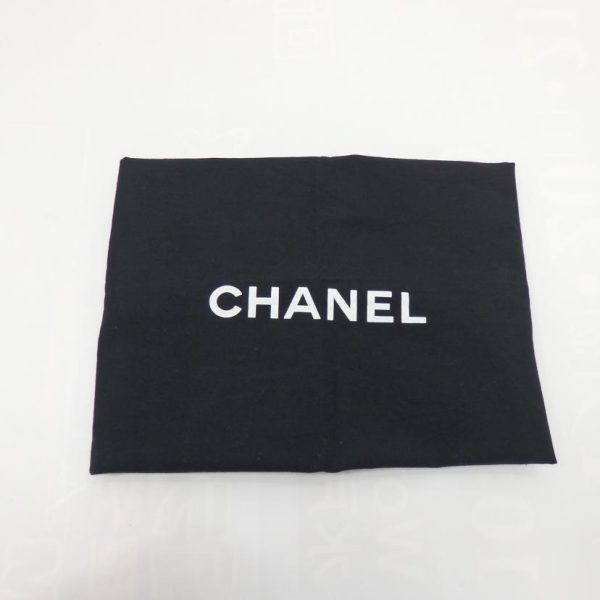 11471 9 Chanel Calfskin 2way Tote Bag Black