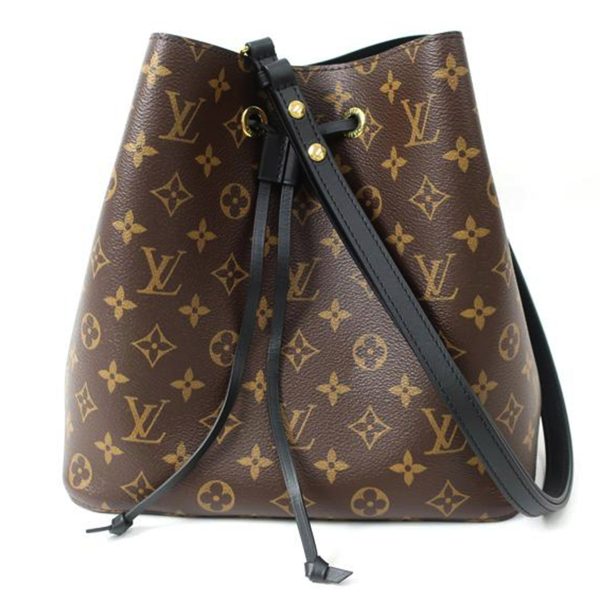 11612 1 Louis Vuitton Neonoe Monogram Handbag Brown