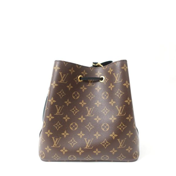 11612 2 Louis Vuitton Neonoe Monogram Handbag Brown