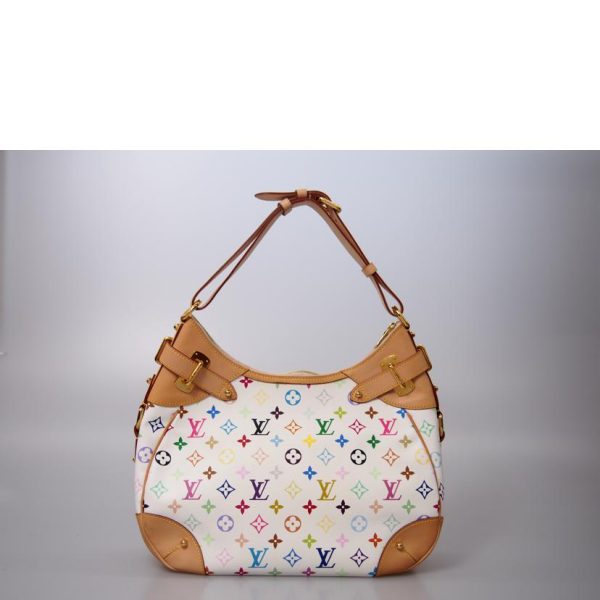 11907 2 Louis Vuitton Greta Monogram Handbag Multicolor