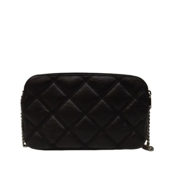 1202 3 2 Saint Laurent Paris Shoulder Bag Becky Pouch Black