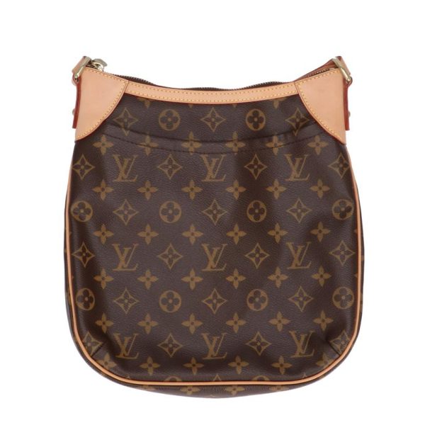 12021 2 Louis Vuitton Odeon PM Monogram Shoulder Bag Brown