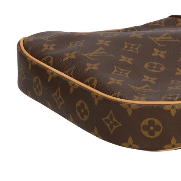 12021 3 Louis Vuitton Odeon PM Monogram Shoulder Bag Brown