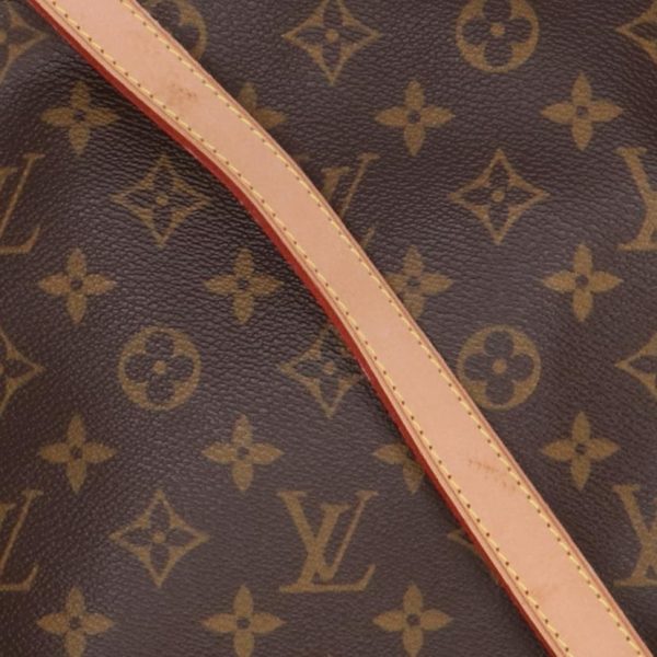 12021 7 Louis Vuitton Odeon PM Monogram Shoulder Bag Brown