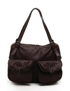 1213002171212 1 Louis Vuitton Popincourt PM 2WAY Bag Brown Red