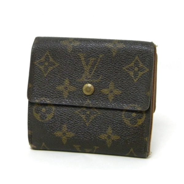 12195 1 Louis Vuitton Double Sided Wallet Monogram Interior Deterioration