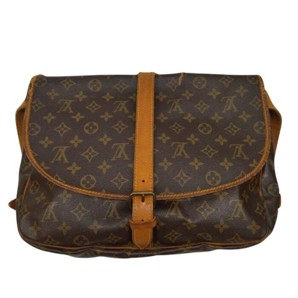 1224 2 2 Louis Vuitton Monogram Saumur Brown