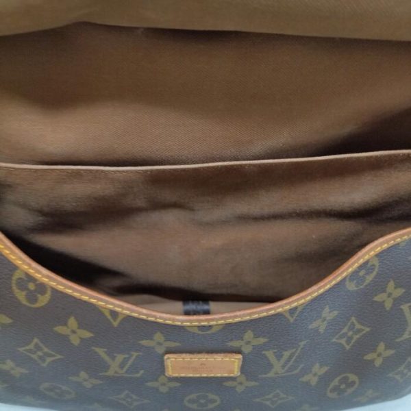 1224 2 9 Louis Vuitton Monogram Saumur Brown