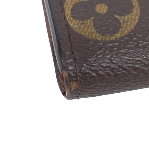 1229 1 4 Louis Vuitton Portefeuille Sarah Long Wallet Brown