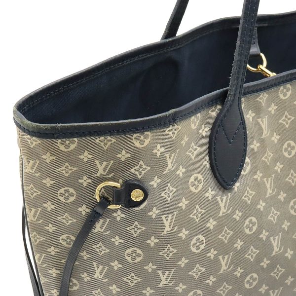 12380401 7 LOUIS VUITTON Ideal Neverfull MM Tote Shoulder Bag Navy