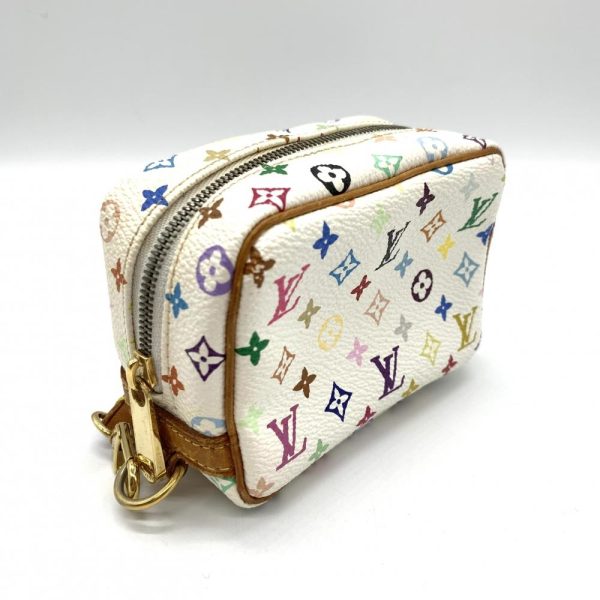 1240001026422 2 Louis Vuitton Truth Wapiti Multicolor Mini Pouch White