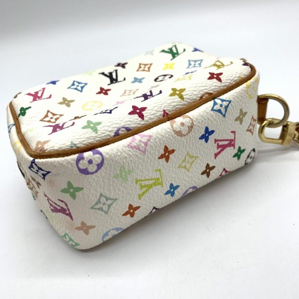 1240001026422 5 Louis Vuitton Truth Wapiti Multicolor Mini Pouch White