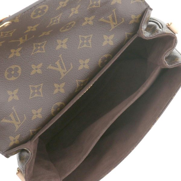 1240001028916 6 Louis Vuitton Pochette Metis Shoulder Bag Monogram Brown