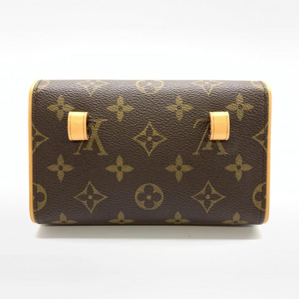 1240001031348 5 Louis Vuitton Pochette Florentine Monogram Waist Pouch Brown