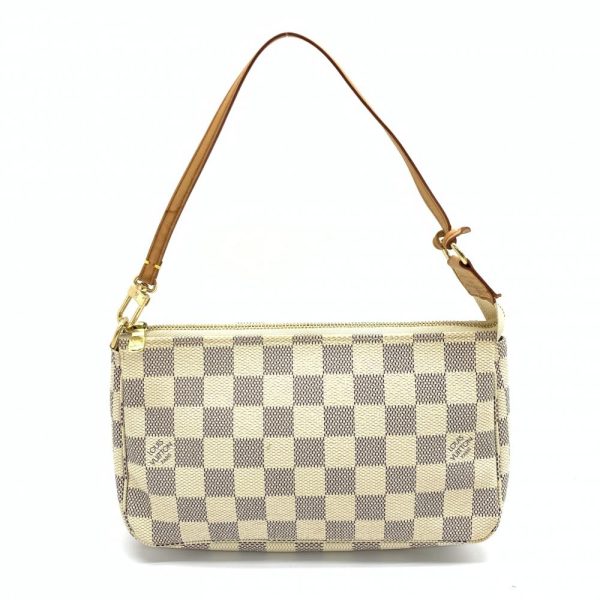 1240001032048 1 Louis Vuitton Pochette Accessoire Damier Pouch Gray