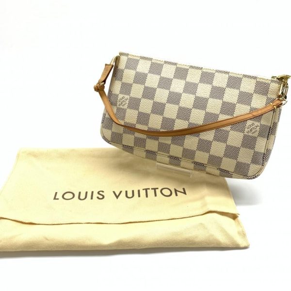 1240001032048 10 Louis Vuitton Pochette Accessoire Damier Pouch Gray