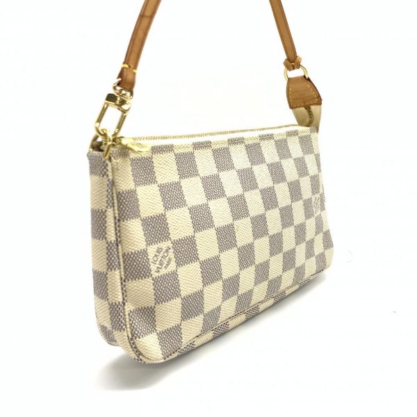 1240001032048 2 Louis Vuitton Pochette Accessoire Damier Pouch Gray