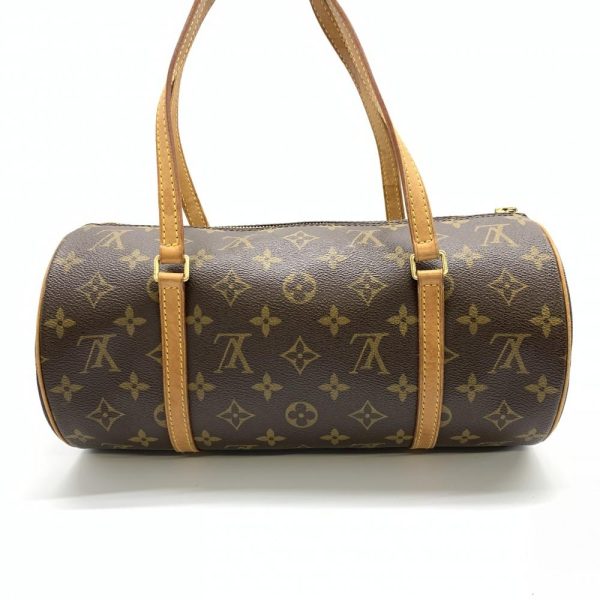 1240001032306 4 Louis Vuitton Papillon 30 Monogram Pouch Hand Bag Brown