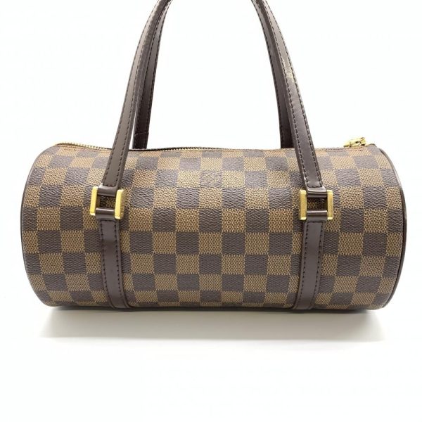 1240001032414 4 Louis Vuitton Papillon PM Damier Handbag Brown