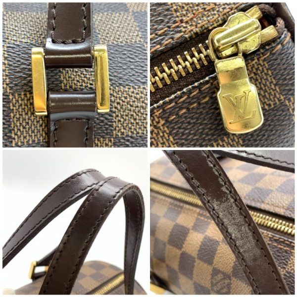 1240001032414 9 Louis Vuitton Papillon PM Damier Handbag Brown