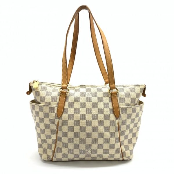 1240001032578 1 Louis Vuitton Totally PM Damier Tote Bag White