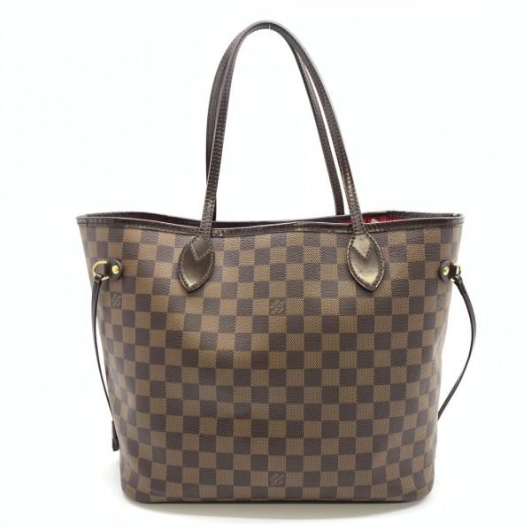 1240001032771 1 Louis Vuitton Neverfull MM Damier Tote Bag Brown