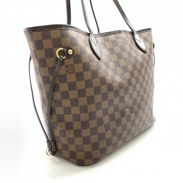 1240001032771 2 Louis Vuitton Neverfull MM Damier Tote Bag Brown