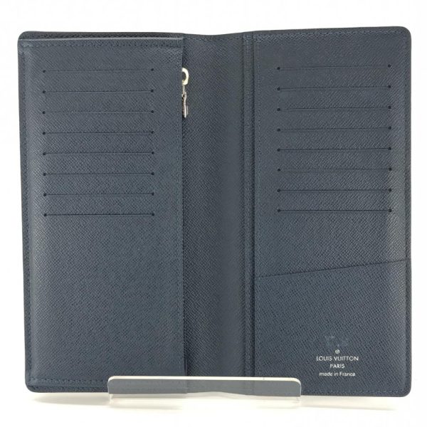 1240001033318 5 Louis Vuitton Portefeuille Brother Taiga Wallet Blue