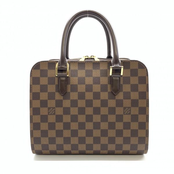 1240001033565 1 Louis Vuitton Triana Damier Handbag Brown