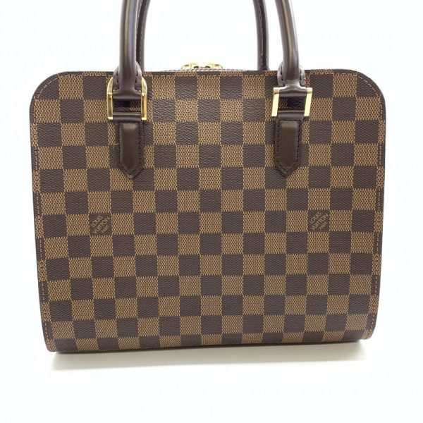 1240001033565 3 Louis Vuitton Triana Damier Handbag Brown