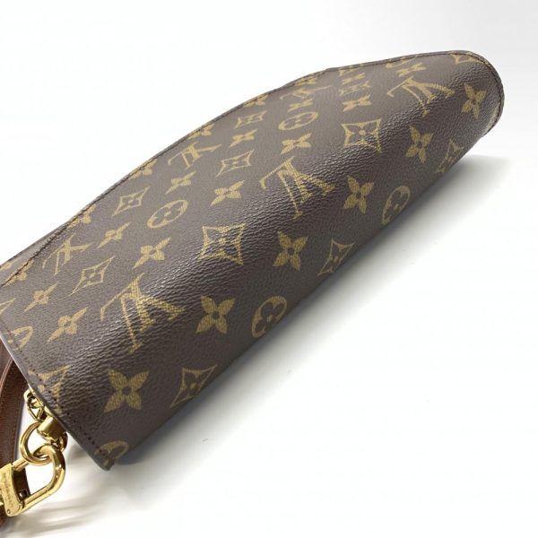 1240001033615 4 Louis Vuitton Orsay Monogram Clutch Bag Brown