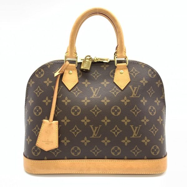 1240001034207 1 Louis Vuitton Alma PM Monogram Handbag Brown