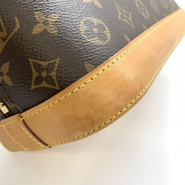 1240001034207 6 Louis Vuitton Alma PM Monogram Handbag Brown