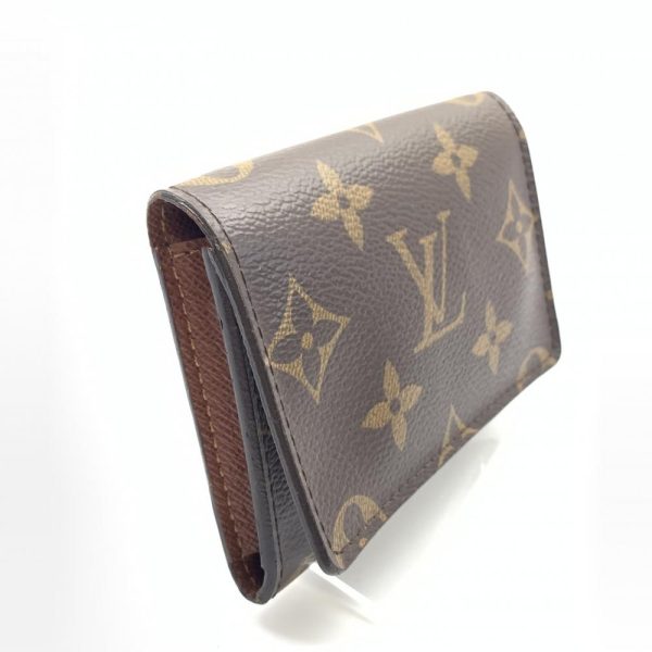 1240001034311 2 Louis Vuitton Anvelop Cult Devisit Monogram Card Case Brown