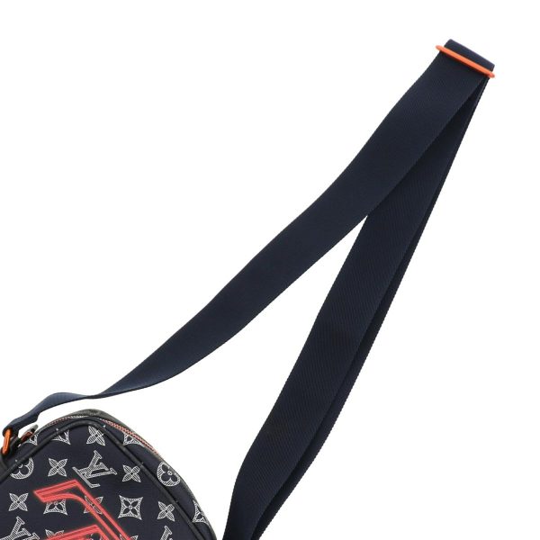 1240001034327 3 Louis Vuitton Danube PM Shoulder Bag Monogram Ink Navy