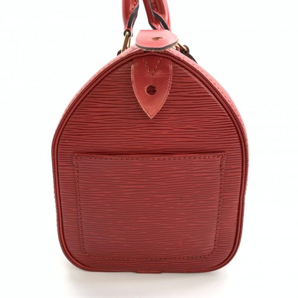 1240001034401 2 Louis Vuitton Epi Speedy 25 Handbag Red