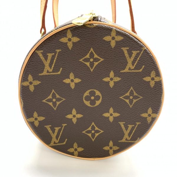 1240001034582 3 Louis Vuitton Papillon 30 Monogram Handbag Brown