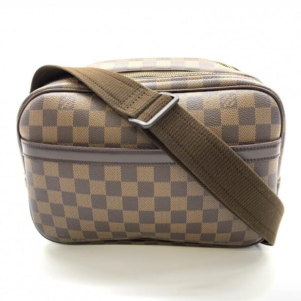 1240001034706 1 Louis Vuitton Reporter Damier Shoulder Bag Brown